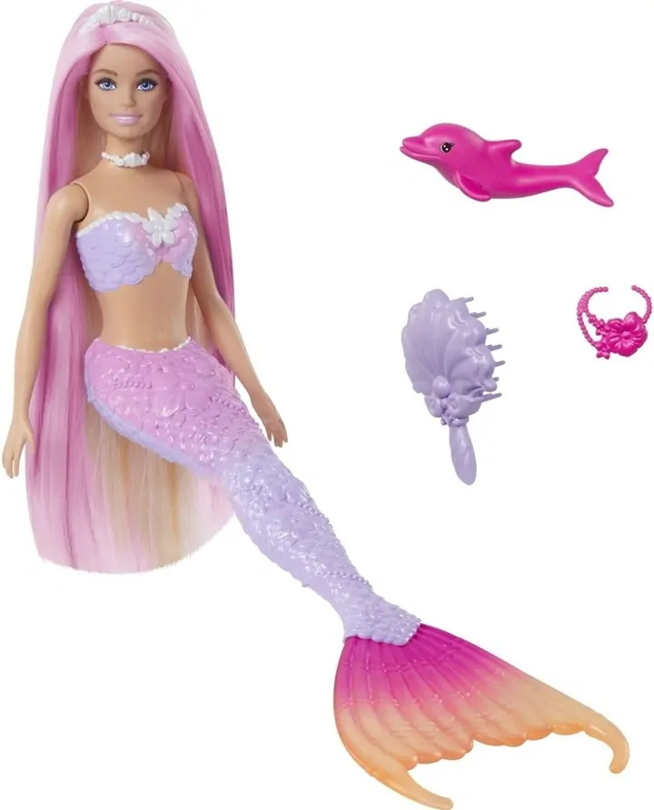 Mattel Barbie a dotek kouzla mořská panna Malibu HRP97