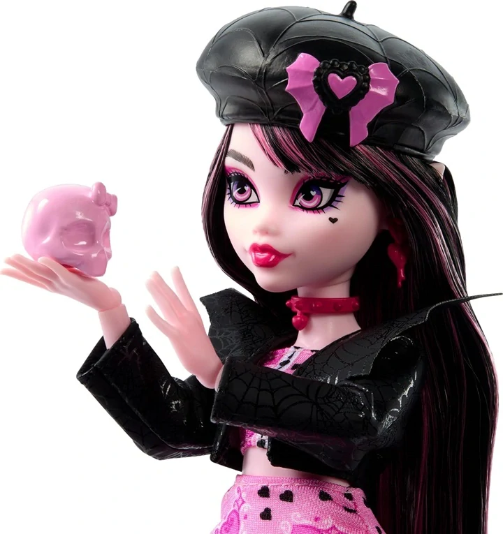 Mattel Panenka Monster High Fearbook - Draculaura HXW30