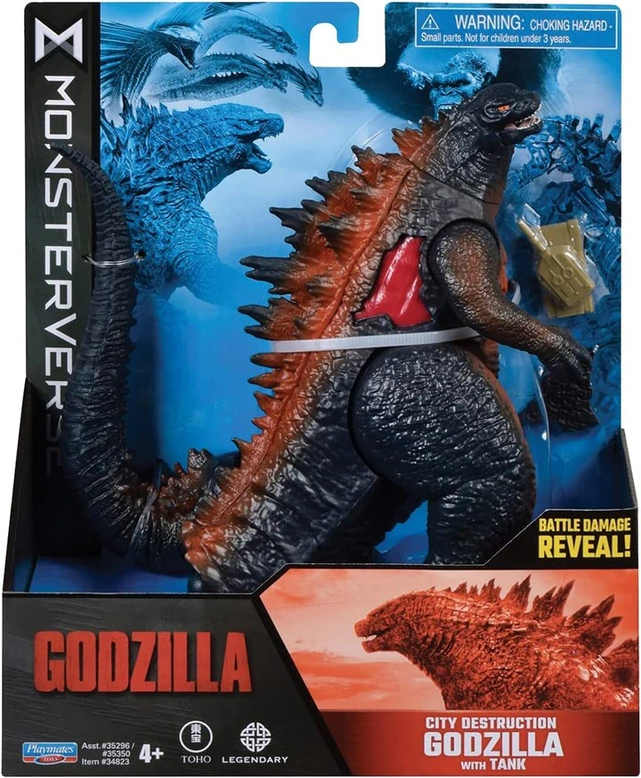 Godzilla vs Kong - Godzilla Destruction City - Figurka 15 cm od Playmates Toys