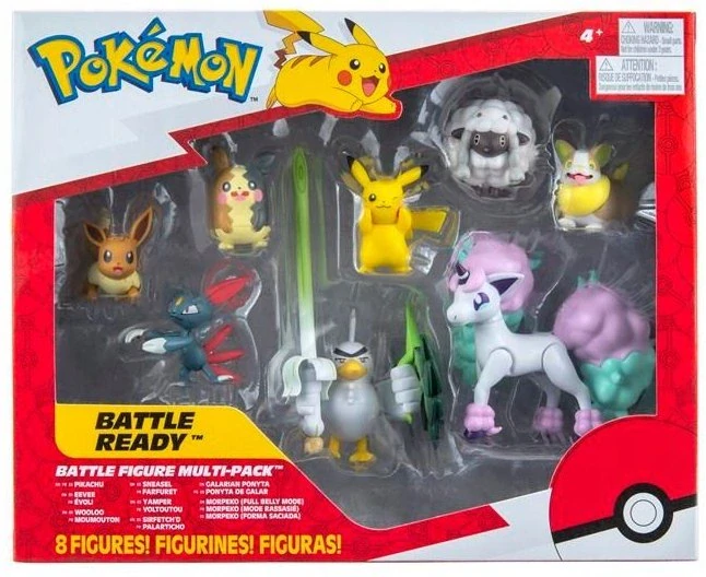 Figurky Pokémon Battle Ready - Sada 8 ks figurek od Jazwares