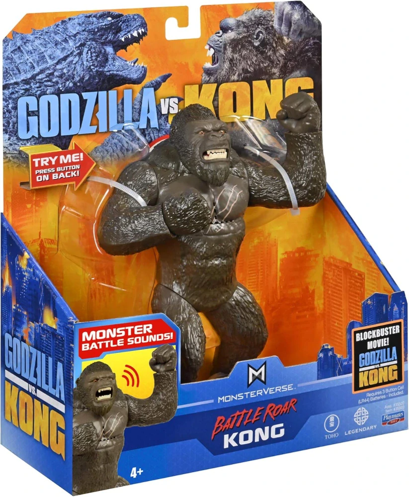 Godzilla vs Kong Roar - Figurka 15 cm se ZVUKY od Playmates Toys