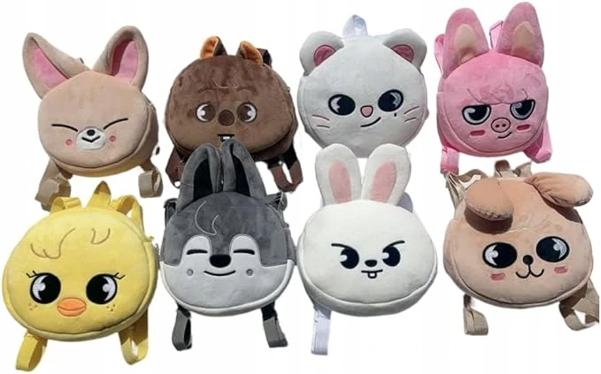 Plyšový Batoh SKZOO Wolf Chan s Stray Kids Vlk