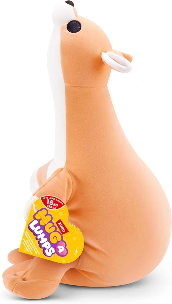 ZURU Velká Plyšová Klokan 1,5 kg - Zatížený Plyšák Hug a Lumps