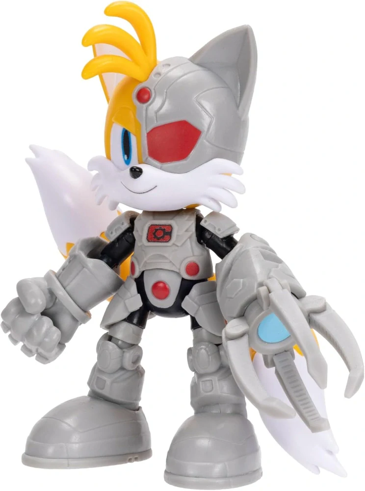 Sonic Hedgehog Film Originální pohyblivá akční figurka TAILS MILES X CYBORG
