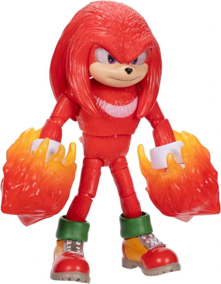 Sonic 3 Hedgehog Film Originální pohyblivá akční figurka KNUCKLES 13 cm