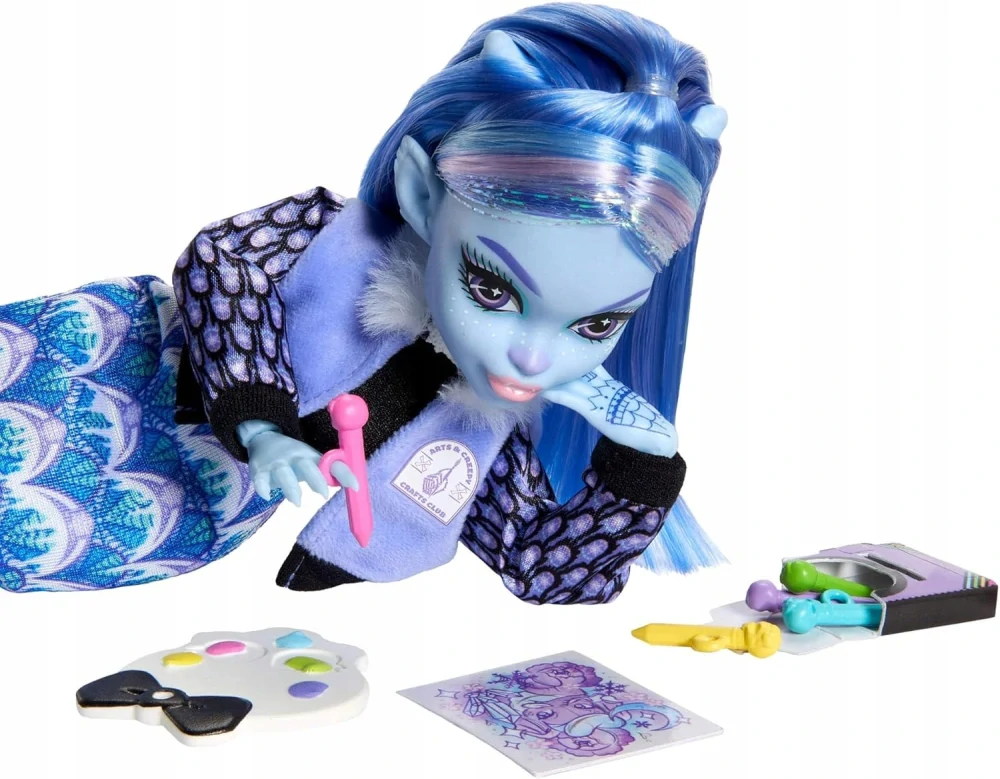 Mattel Panenka Monster High Fearbook - Abbey Bominable JDR58