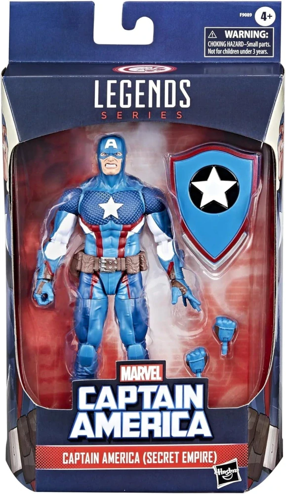 KAPITÁN AMERIKA Pohyblivá figurka s štítem Secret Empire Marvel Legends Hasbro