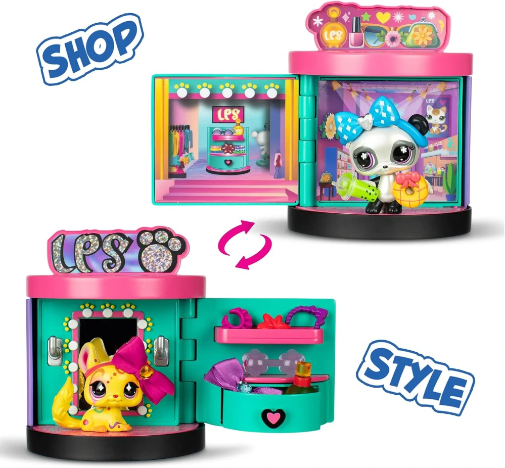 Hasbro Littlest Pet Shop Hrací sada Zvířátka Butik módní doplňky
