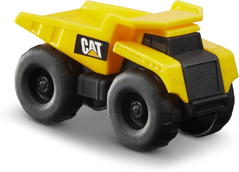 Sada 5 vozidel CAT Caterpillar Stavební auta Bagr Nakladač Spychac