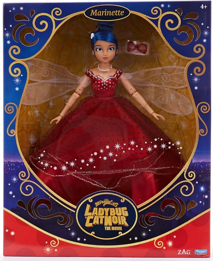 Marinette s Miraculous Kouzelná Beruška Panenka ve večerních šatech 29 cm od Playmates Toys