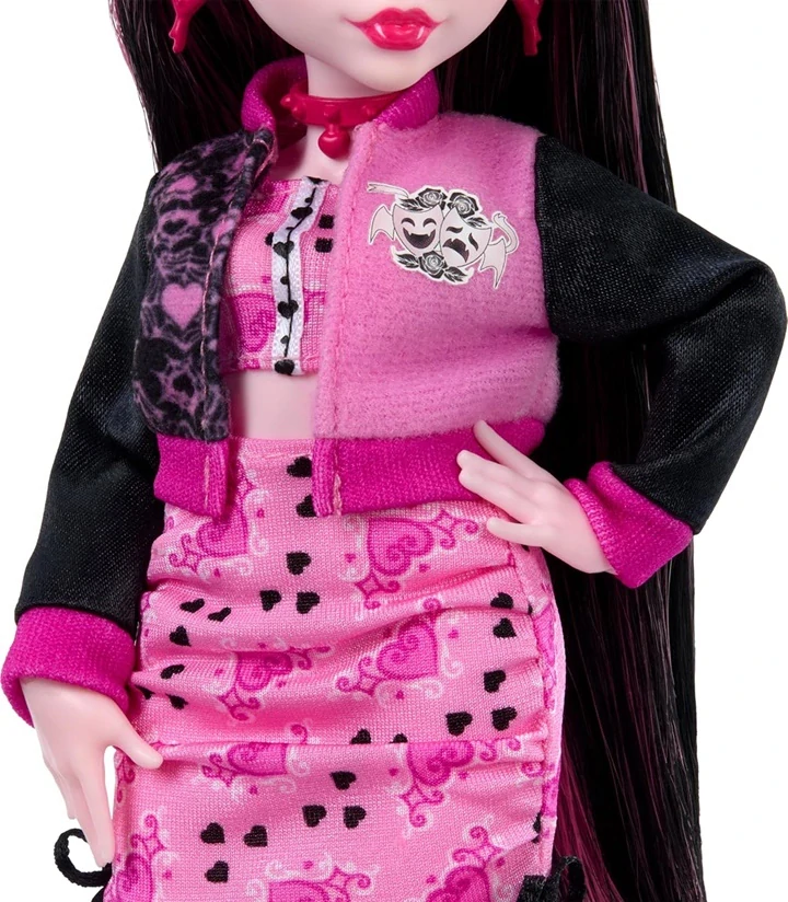 Mattel Panenka Monster High Fearbook - Draculaura HXW30