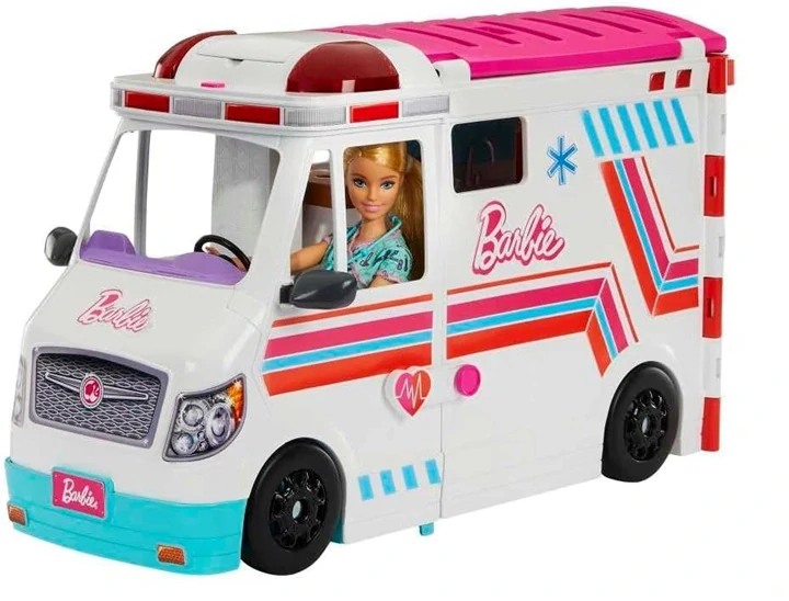 Mattel Barbie Sanitka a klinika 2 v 1 HKT79