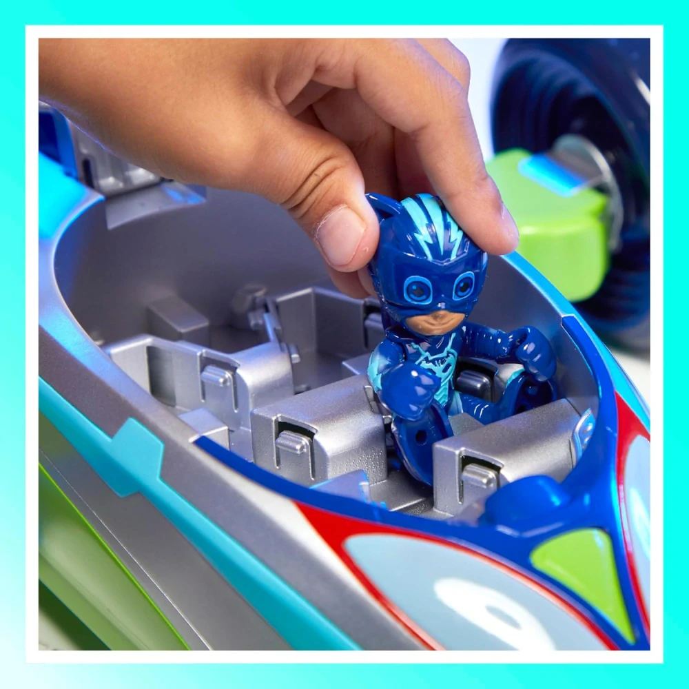 Hasbro PJ Masks Pyžamasky Explorer Vozídlo Ponorka Efekty + figurka Catboy