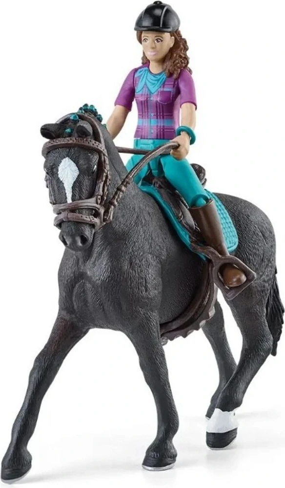 Schleich 72221 Exkluzivní jezdecký klub 4 Jezdkyně na koni