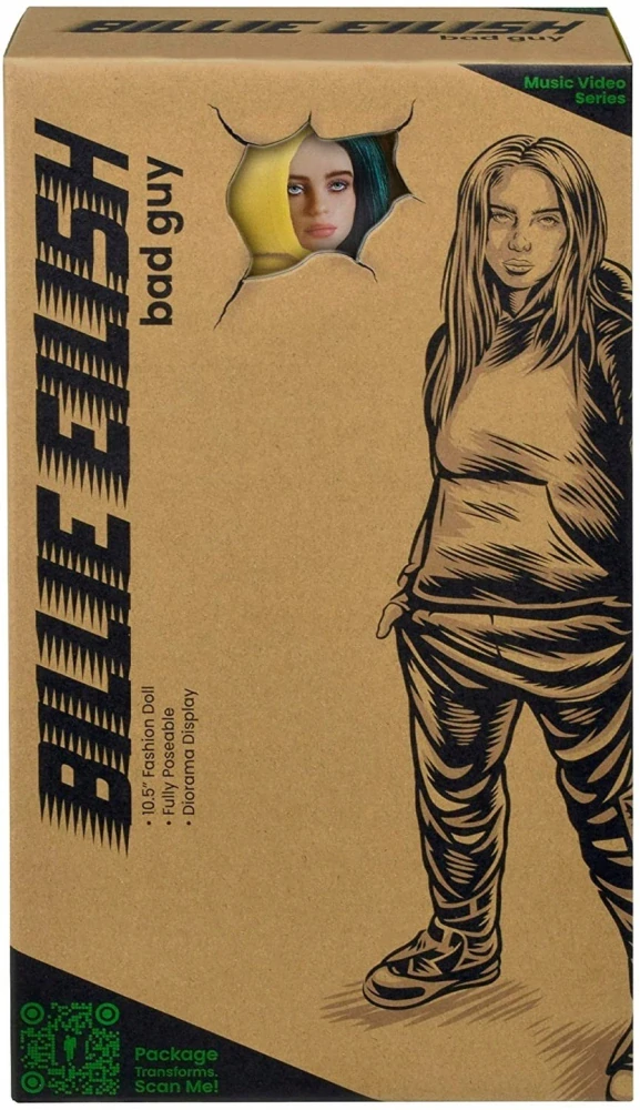 Billie Eilish Bad Guy Sběratelská Figurka Panenka od Playmates Toys