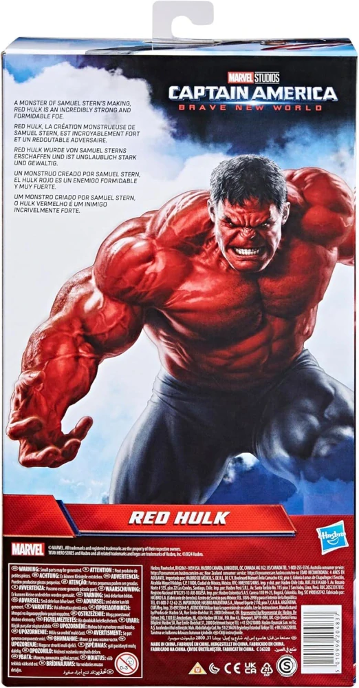 Hulk Red - Kapitán Amerika Nový svět 2025 Figurka 30 cm Hasbro