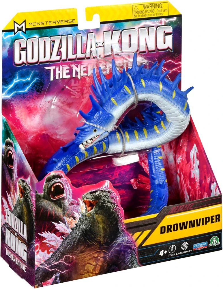 Godzilla vs Kong - Drownviper - Figurka 15 cm od Playmates Toys