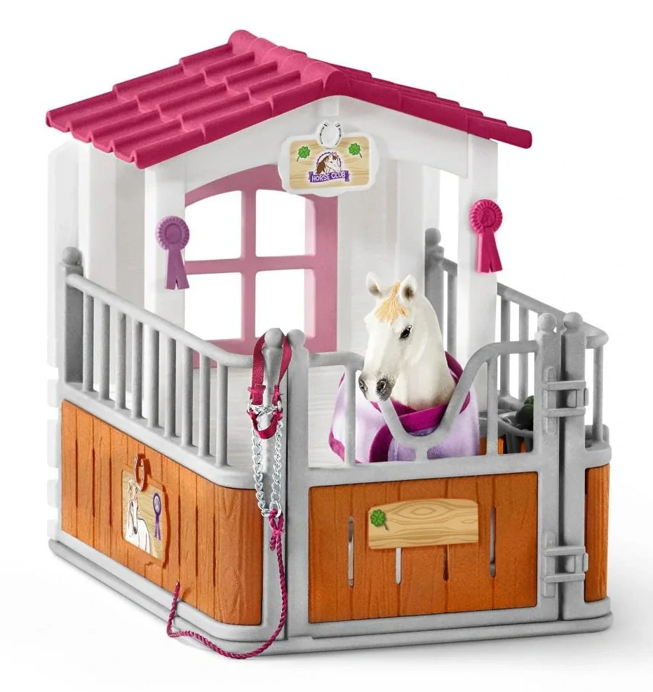 Schleich Box pro koně Stáj s klisnou Lusitano 42368