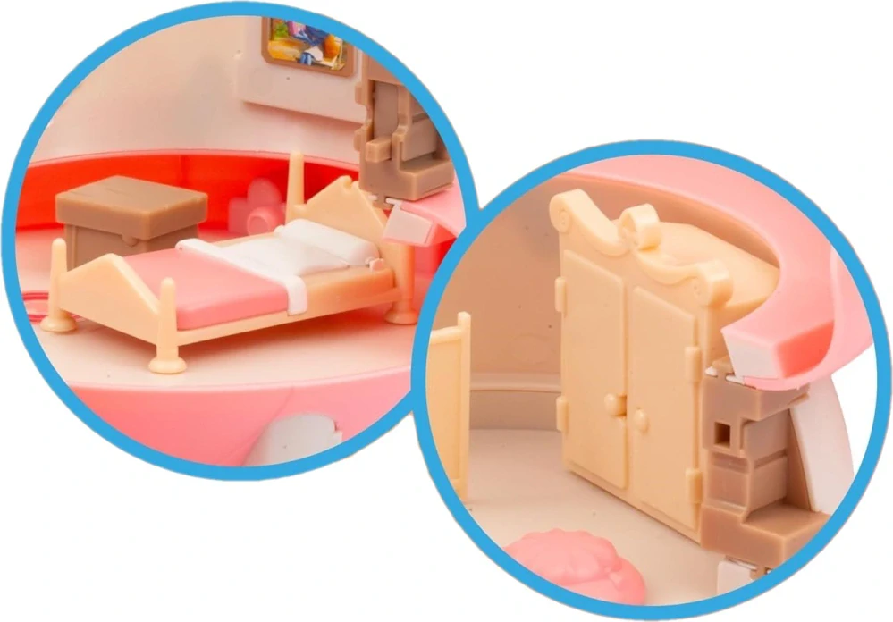 Šmoulové chaloupka dům Šmoulí s figurkou Šmoulinka od Giochi Preziosi