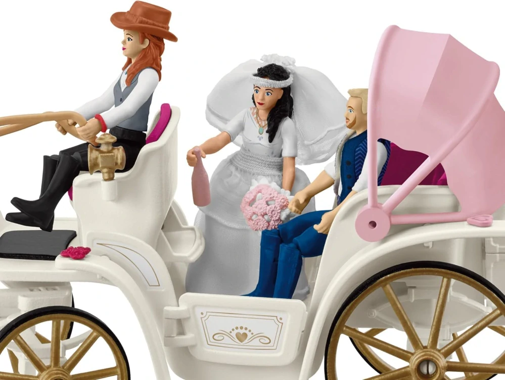 Schleich Horse Club Svatební kočár 42641