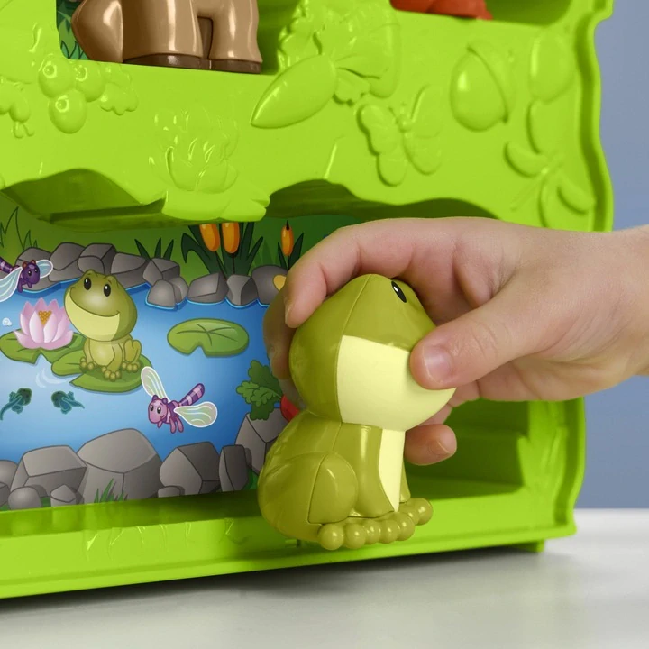 Fisher-Price Little People Domeček zvířátka přátelé z lesa HWB29