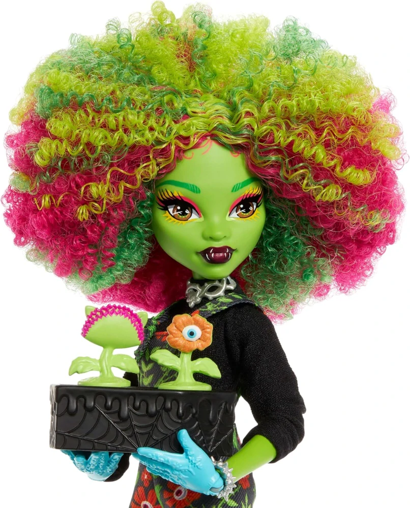 Mattel Panenka Monster High Fearbook - Venus MCFlytrap JDR59