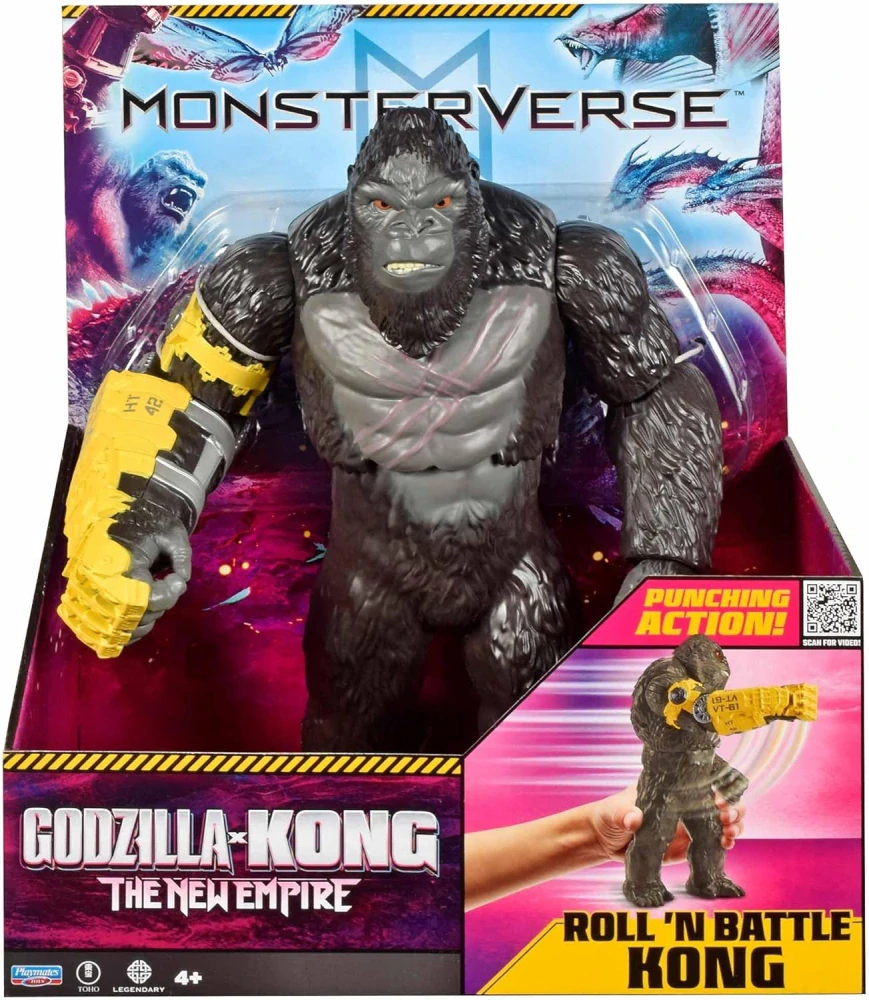 Velká akční Figurka Godzilla vs. Kong Roll Rotující torzo 28 cm od Playmates Toys