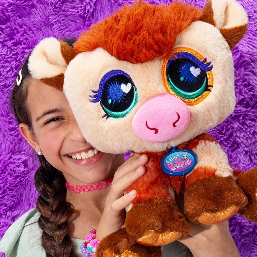 Plyšová Krava Littlest Pet Shop Plyšak 28 cm Hasbro