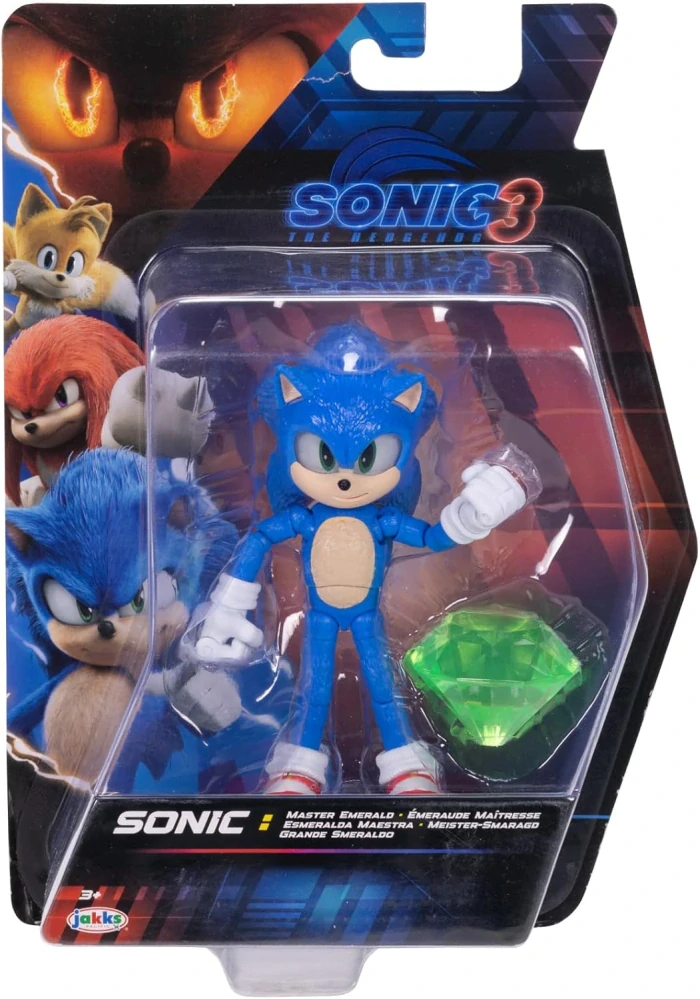 Sonic 3 the Hedgehog Originální pohyblivá Figurka 13 cm Jakks Pacific