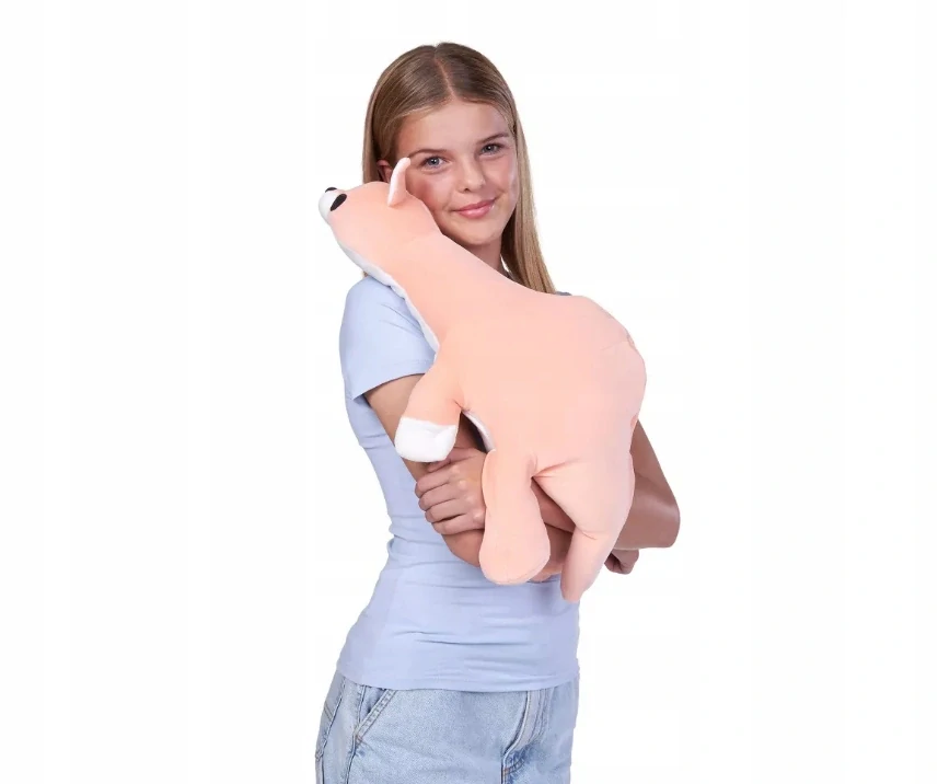 ZURU Velká Plyšová Klokan 1,5 kg - Zatížený Plyšák Hug a Lumps