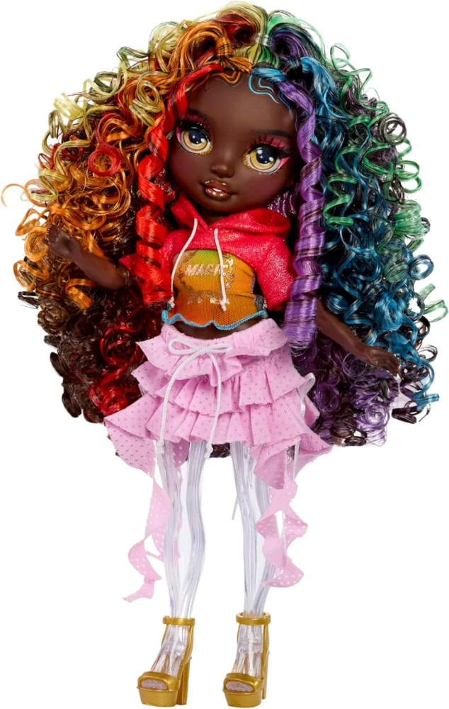MGA Rainbow High Shimmers Slime panenka - Iris Bow