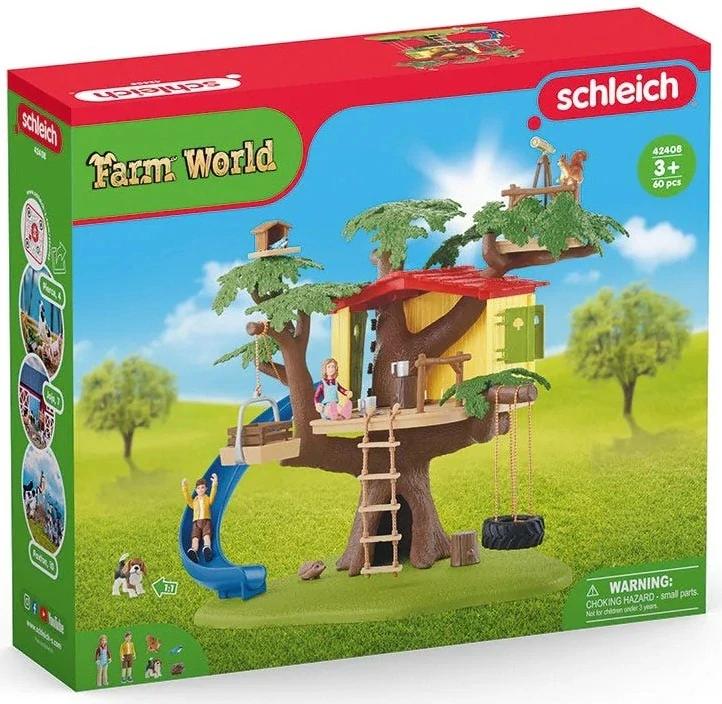 Schleich 42408 Farm World Dům na dobrodružném stromě