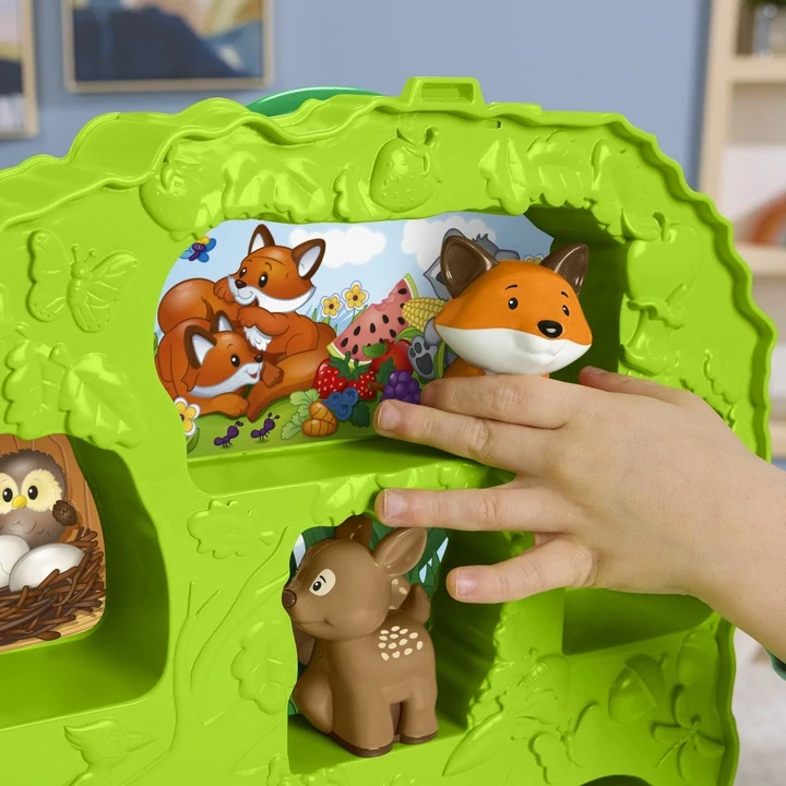 Fisher-Price Little People Domeček zvířátka přátelé z lesa HWB29