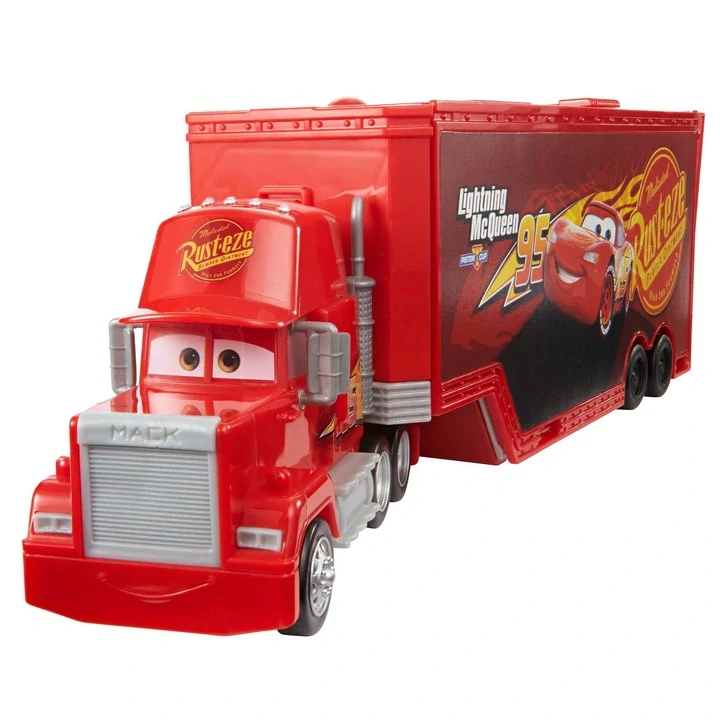 Mattel Transporter Mack Nákladní auto s odpalovacím zařízením CARS Guido HDC75