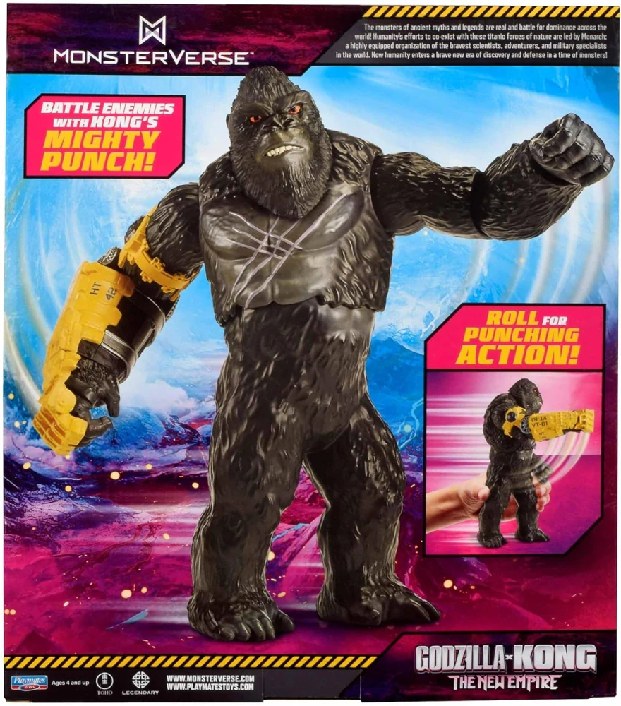 Velká akční Figurka Godzilla vs. Kong Roll Rotující torzo 28 cm od Playmates Toys