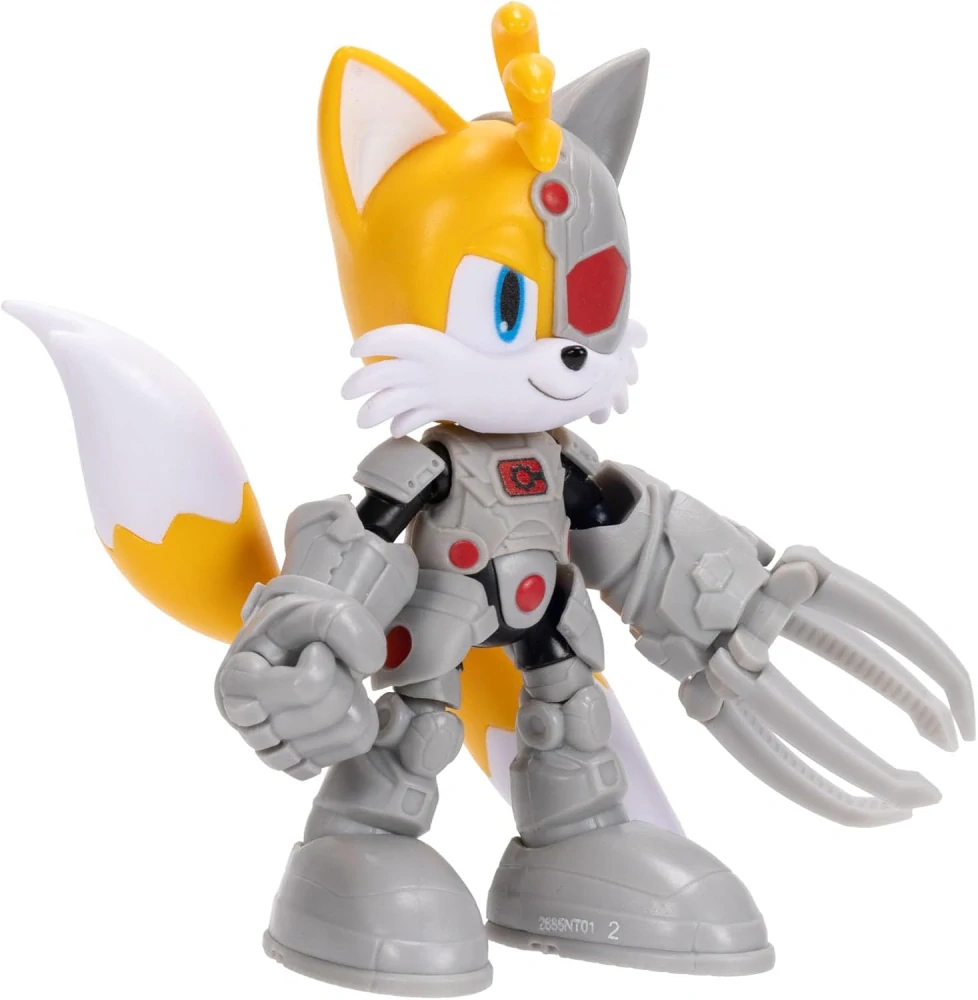 Sonic Hedgehog Film Originální pohyblivá akční figurka TAILS MILES X CYBORG