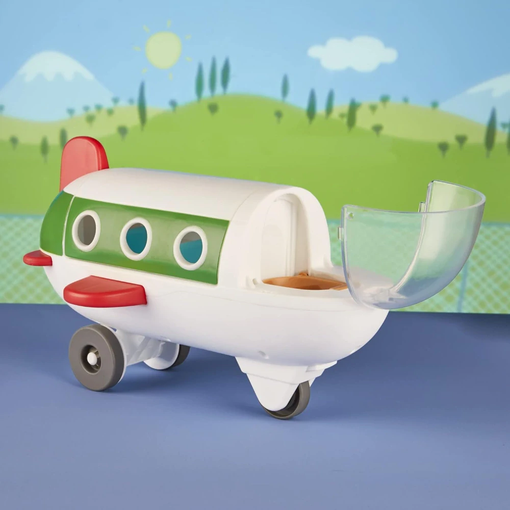 Hasbro Sada prasátko Peppa Letadlo s figurkou Peppy Pilot Králík Rebeka