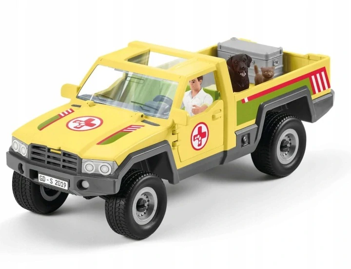 Schleich 42503 Záchranné terénní auto s veterinářem