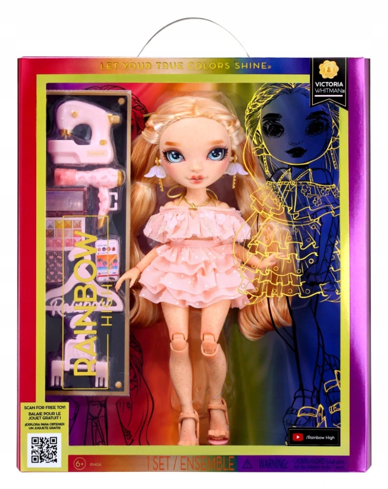 MGA Rainbow High Fashion panenka Victoria Whitman