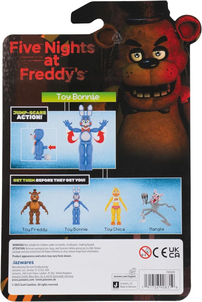 Figurka Toy Bonnie s FNAF Five Nights at Freddy's 14 cm od Jazwares