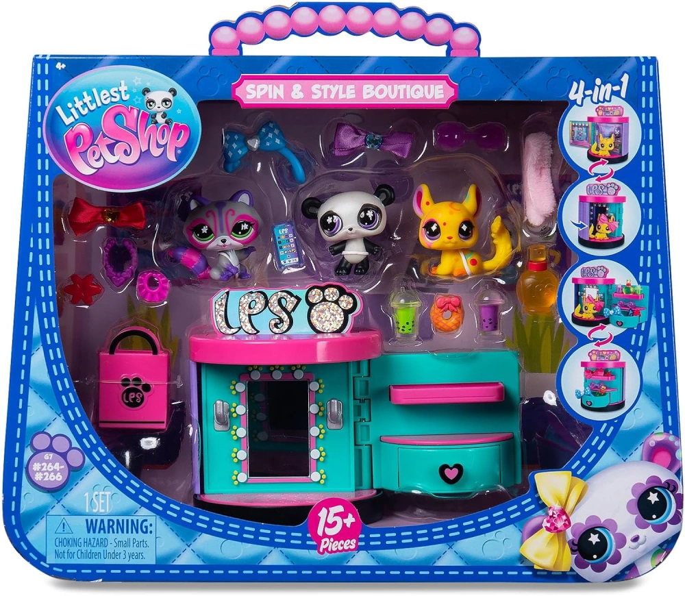 Hasbro Littlest Pet Shop Hrací sada Zvířátka Butik módní doplňky
