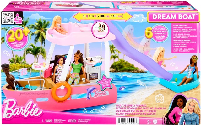 Mattel Barbie Loď snů pro panenky HJV37