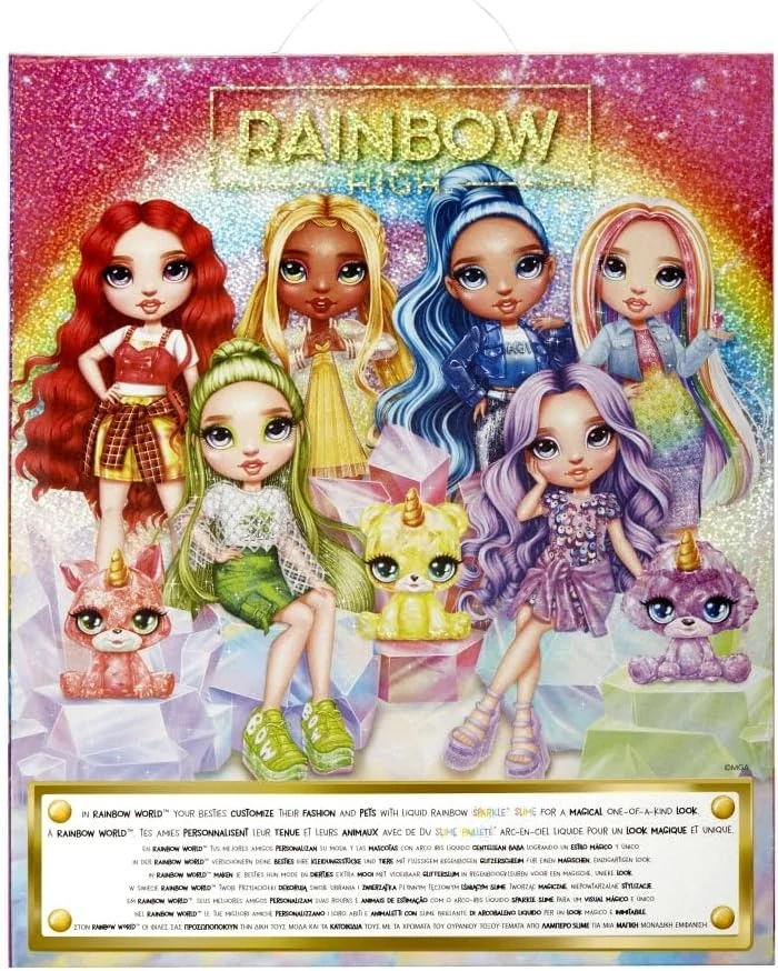 MGA Rainbow High Fashion Slime panenka Duhová - Amaya Raine