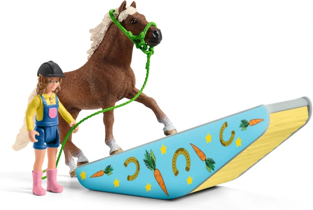 Schleich Trénink agility pro poníky 42481