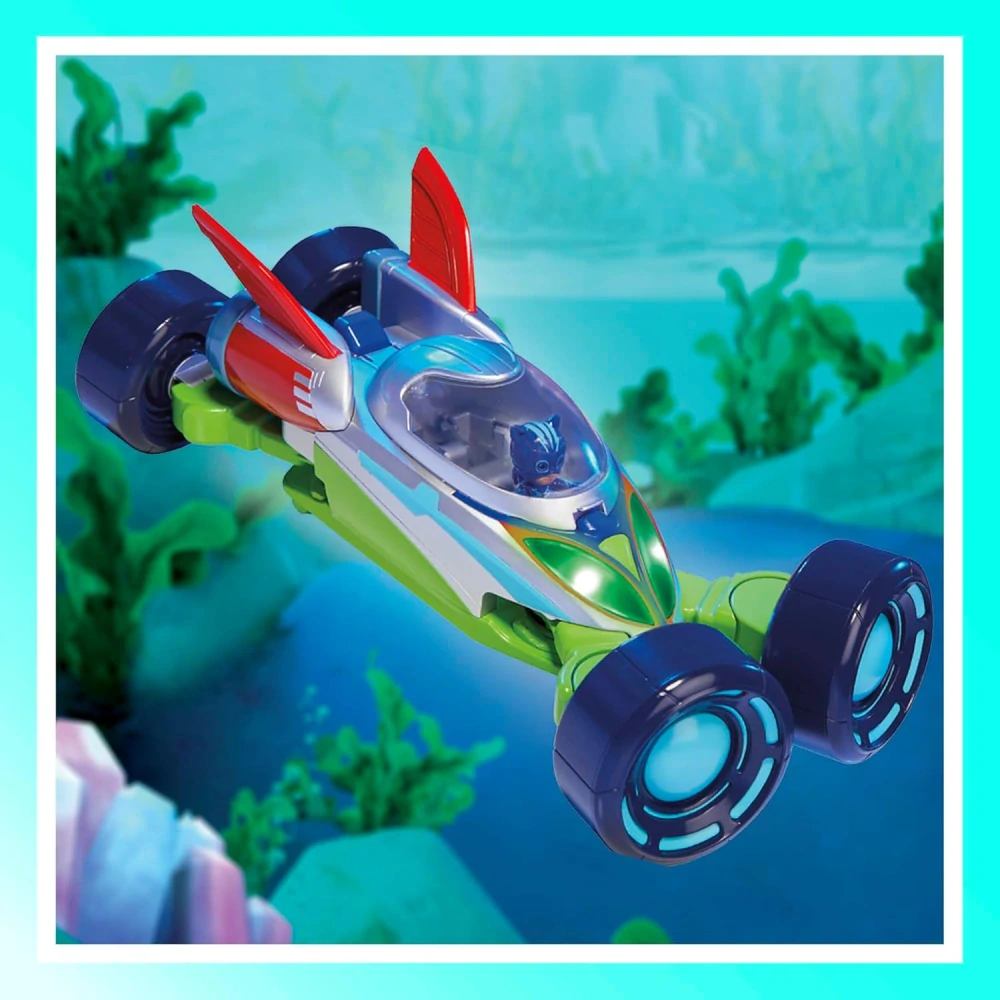 Hasbro PJ Masks Pyžamasky Explorer Vozídlo Ponorka Efekty + figurka Catboy