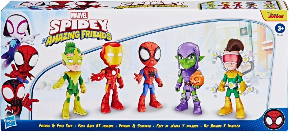 Hasbro Figurky Spidey Goblin Iron Man Electro Doc Ock - Sada 5 ks figurek