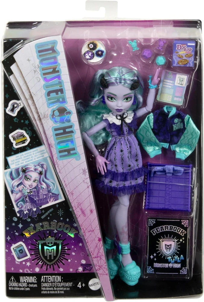 Mattel Panenka Monster High Fearbook - Twyla HXW31