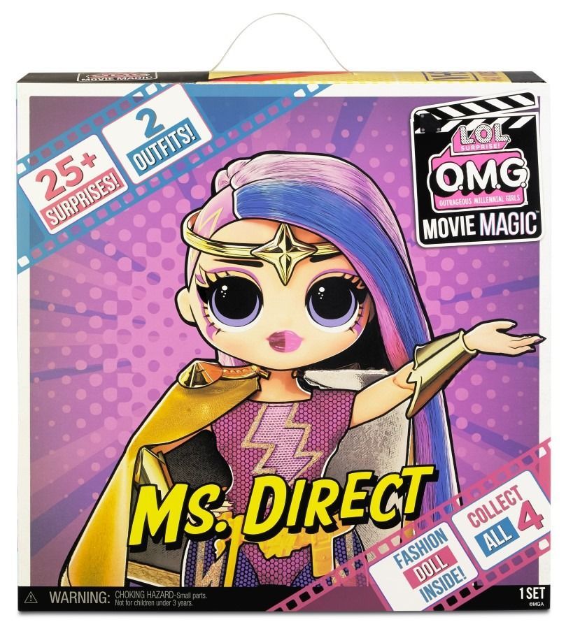 MGA L.O.L. Surprise OMG Movie Magic panenka Velká ségra LOL - Ms. Direct