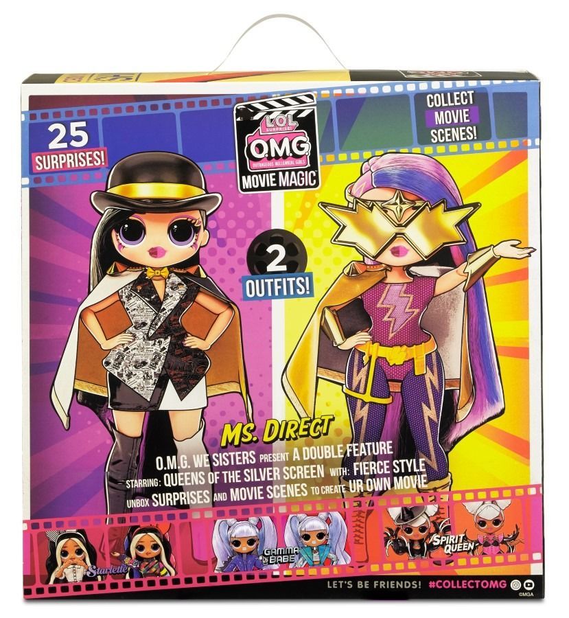 MGA L.O.L. Surprise OMG Movie Magic panenka Velká ségra LOL - Ms. Direct