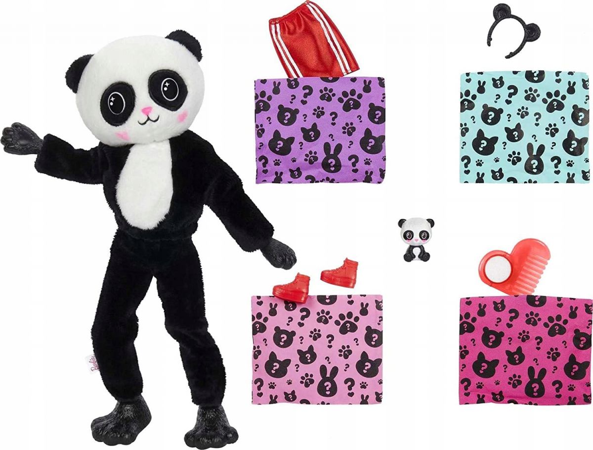 Mattel Barbie Cutie Reveal Panenka série 1 Panda HHG22